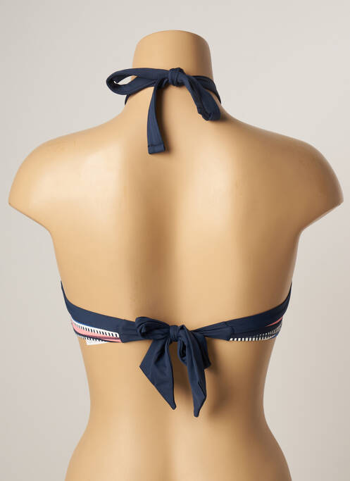 Haut de maillot de bain bleu VARIANCE pour femme