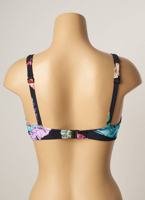 Haut de maillot de bain noir BELCOR pour femme