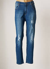 Jeans coupe droite bleu JEAN MARC PHILIPPE pour femme seconde vue