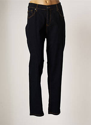 Jeans coupe slim bleu JEAN MARC PHILIPPE pour femme