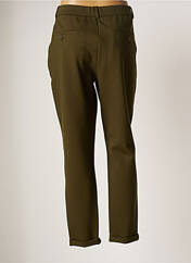 Pantalon chino vert COSTA 8 MANI pour femme seconde vue
