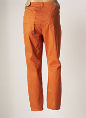 Pantalon droit orange COPENHAGEN pour femme seconde vue
