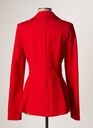 Blazer coupe cintrée rouge JOSEPH RIBKOFF femme