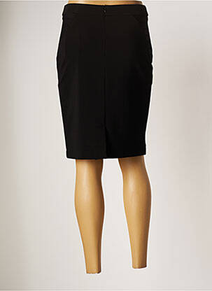 Jupe mi-longue stretch noir EDAS femme