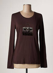 T-shirt marron ANANKE pour femme seconde vue