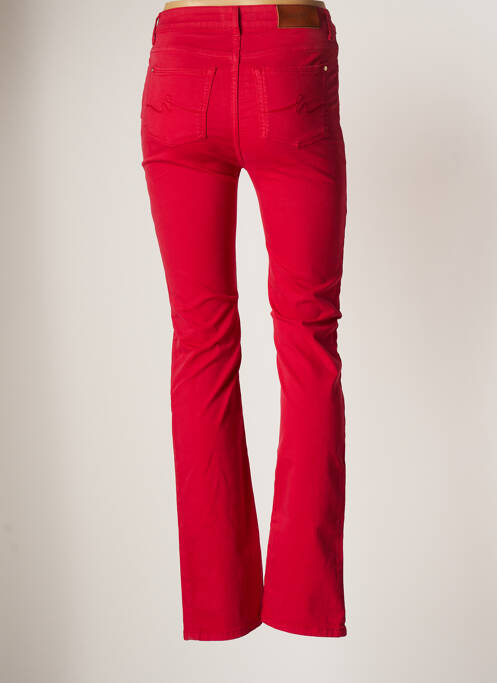 Pantalon droit rose VOTRE NOM pour femme