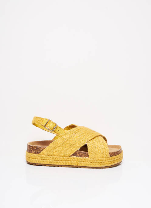 Sandales/Nu pieds jaune XTI pour fille