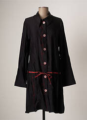 Robe mi-longue noir MADAME ZAZA OF MARSEILLE pour femme seconde vue