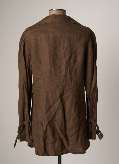 Tunique manches longues marron PATRICK MENDES pour femme