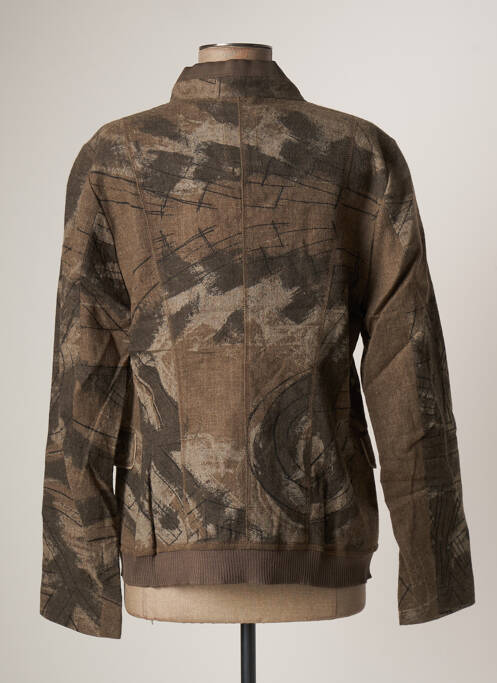 Veste casual marron MARITHE & FRANCOIS GIRBAUD pour femme