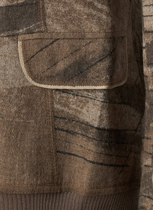 Veste casual marron MARITHE & FRANCOIS GIRBAUD pour femme