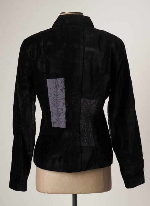 Veste casual noir MADAME ZAZA OF MARSEILLE pour femme