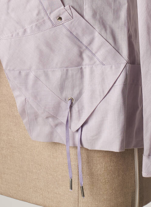Veste casual violet MARITHE & FRANCOIS GIRBAUD pour femme