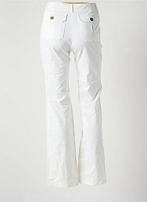 Pantalon droit stretch taille normale beige PATRICK MENDES femme