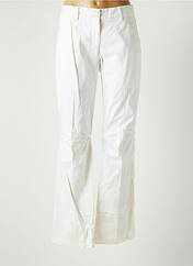 Pantalon large beige MARITHE & FRANCOIS GIRBAUD pour femme seconde vue