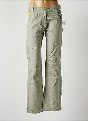 Pantalon large vert MADAME ZAZA OF MARSEILLE pour femme