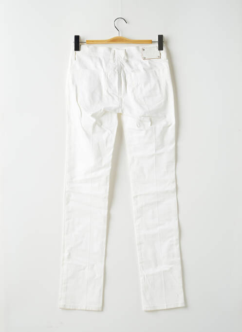 Jeans coupe slim blanc NVY pour femme
