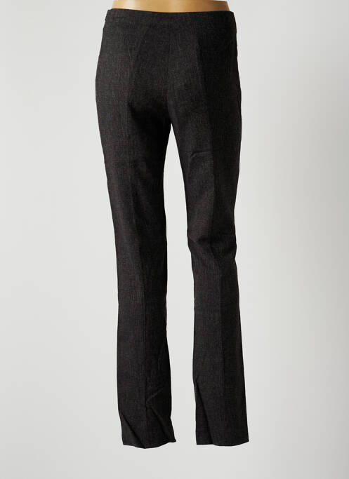 Pantalon droit noir PIER ANTONIO GASPARI pour femme