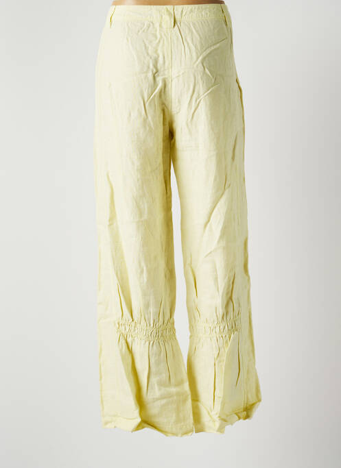 Pantalon large jaune RIMINI pour femme