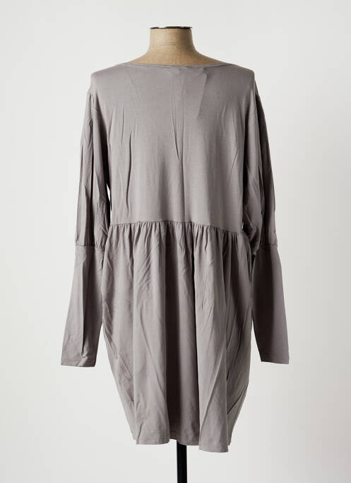 Robe mi-longue gris RIMINI pour femme