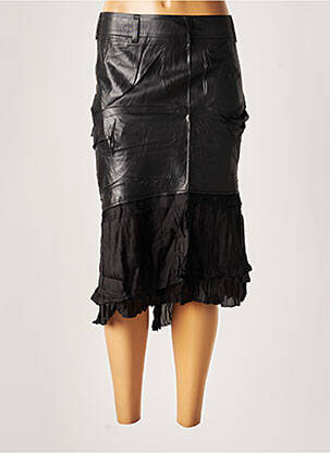 Jupe mi-longue taille normale noir MARITHE & FRANCOIS GIRBAUD femme