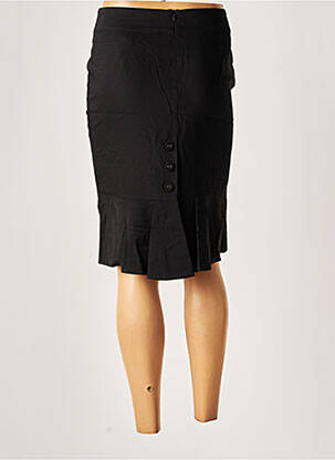 Jupe mi-longue taille normale noir TEENFLO MAURICE TARICA femme