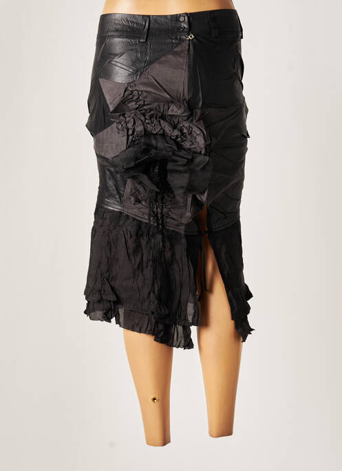 Jupe mi-longue noir MARITHE & FRANCOIS GIRBAUD pour femme