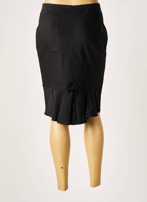 Jupe mi-longue noir PATRICK MENDES pour femme