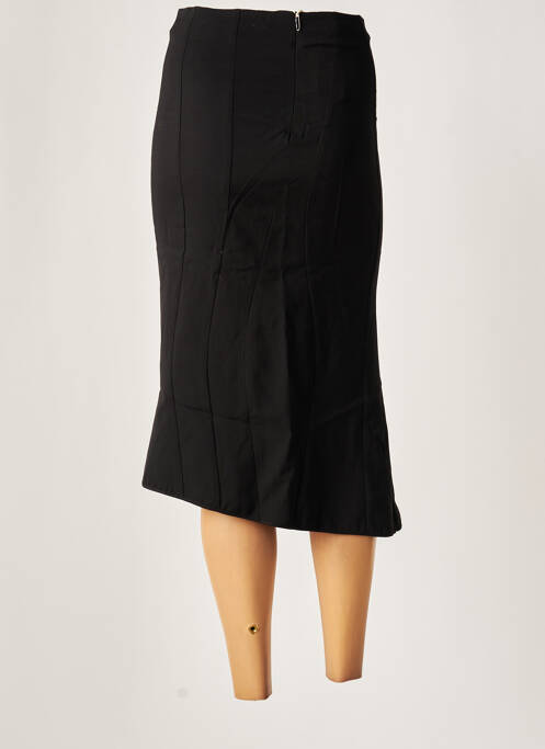Jupe mi-longue noir PIER ANTONIO GASPARI pour femme