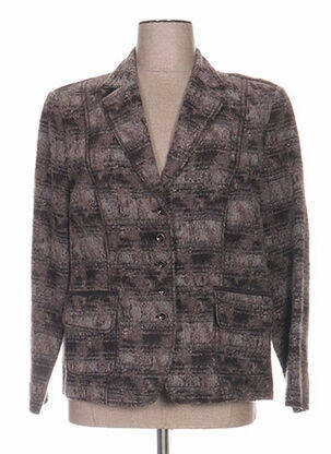Blazer poches gris FRANK WALDER femme