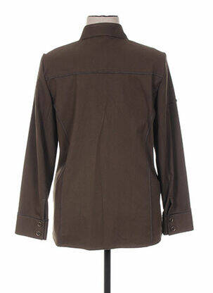 Veste casual epaulette vert FRANK WALDER femme
