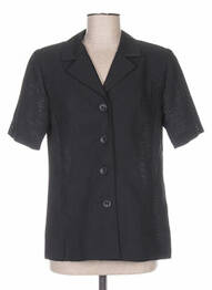 Veste casual epaulette noir CHRISTIAN MICHEL femme