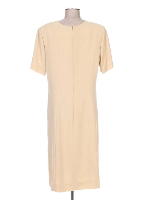 Robe mi-longue beige CHRISTIAN MICHEL pour femme