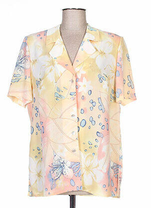 Veste casual epaulette jaune FRANCOISE F femme