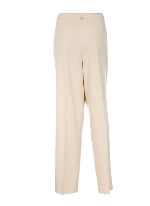 Pantalon poches taille haute beige PAUPORTÉ femme
