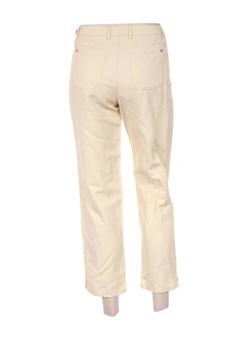 Pantacourt beige DELMOD pour femme