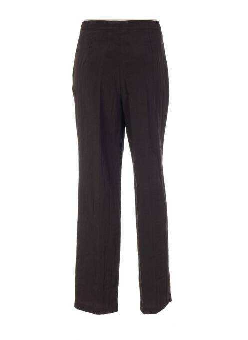 Pantalon marron FRANK WALDER pour femme