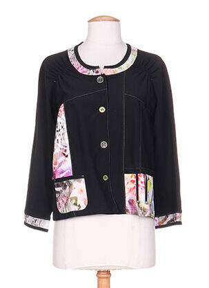 Veste chic poches noir PAUPORTÉ femme