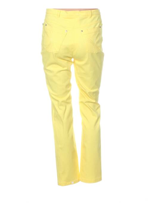 Pantalon jaune WEINBERG pour femme