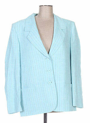 Blazer poches bleu NONET femme
