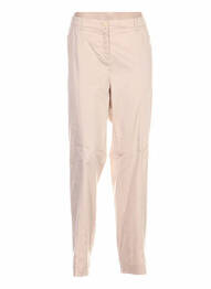 Pantalon coupe droite taille normale beige FRANK WALDER femme