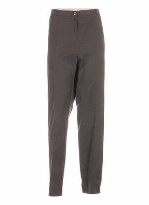 Pantalon coupe droite vert FRANK WALDER femme