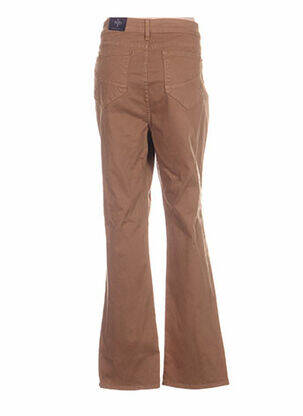 Pantalon coupe droite taille normale marron NYDJ femme