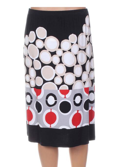 Jupe mi-longue noir PAUPORTÉ pour femme