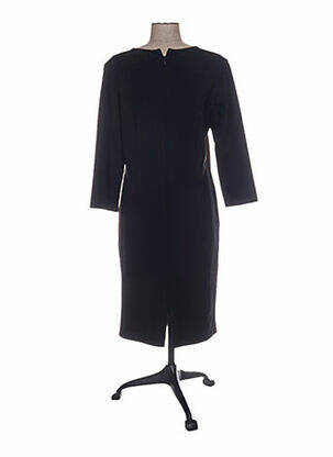 Robe mi-longue manches 3/4 manches 3/4 marron PAUPORTÉ femme