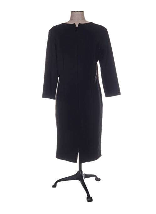 Robe mi-longue manches 3/4 manches 3/4 marron PAUPORTÉ femme