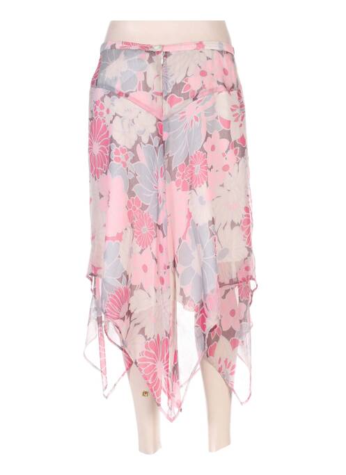 Jupe mi-longue rose GERARD PASQUIER pour femme