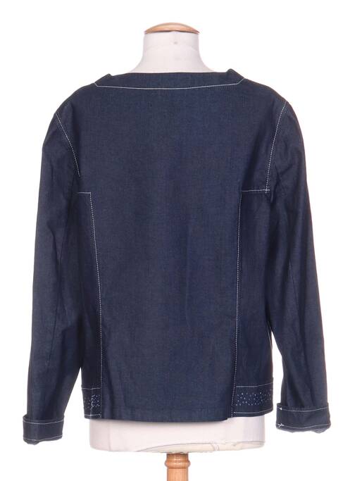 Veste en jean coupe cintrée bleu WEINBERG femme