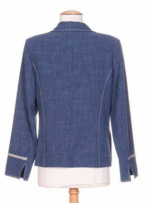 Blazer poches bleu WEINBERG femme