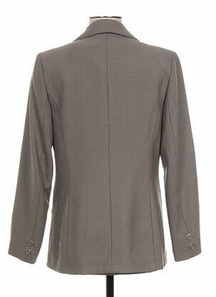 Veste casual epaulette marron WEINBERG femme